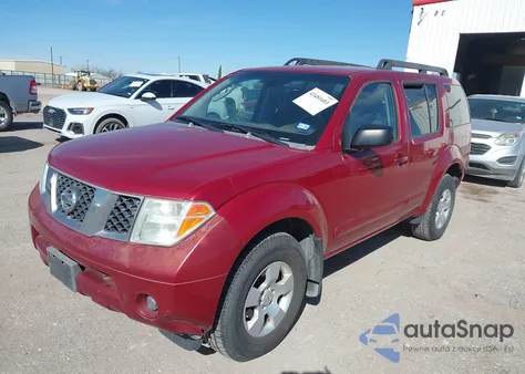 2007 Nissan Pathfinder S из США, поврежденный, VIN 5N1AR18U97C629672